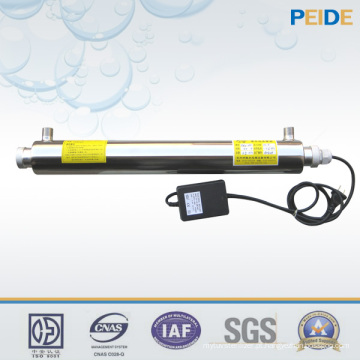 Purificador UV da água para a desinfecção da água da casa inteira